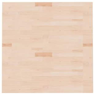 Kwadratowy blat do stolika, 90x90x2,5 cm, surowe drewno dębowe - Blaty meblowe i parapety okienne - miniaturka - grafika 3