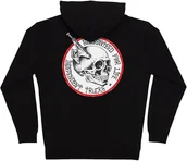 Bluzy męskie - bluza męska INDEPENDENT TRUCK HEAD ZIP HOODED HEAVYWEIGHT SWEATSHIRT BLACK - miniaturka - grafika 1