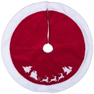 DYWANIK POD CHOINKĘ 100 CM ZDOBIONY - Ozdoby bożonarodzeniowe - miniaturka - grafika 1