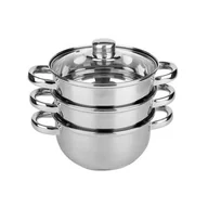 Garnki - Garnek nierdzewny do gotowania na parze DIVAPORE 18 cm 4EL - miniaturka - grafika 1