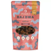 Przysmaki dla psów - Perro Daj Dwa Królik Trenerki przysmaki dla psa 85 g - miniaturka - grafika 1