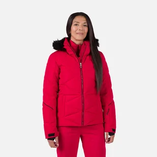 Damska Kurtka ROSSIGNOL W STACI PEARLY JKT RLMWJ40_35M – Czerwony - Kurtki narciarskie - miniaturka - grafika 1