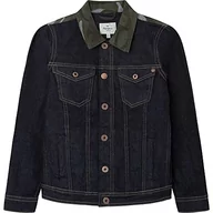 Kurtki i płaszcze dla chłopców - Pepe Jeans Legendary Camou Kurtka, Dla dzieci i młodzieży, Niebieski (Denim), 12 lat - miniaturka - grafika 1