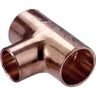 Łączniki, trójniki, kształtki - Trójnik 22 x 15 x 22 mm miedziany - miniaturka - grafika 1