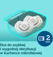 Smoczki uspokajające - canpol Babies Canpol Babies smoczek silikonowy 6-18m-cy symetryczny Bonjour Paris 2szt - miniaturka - grafika 1