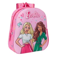 Plecaki szkolne i tornistry - Plecak szkolny 3D Barbie Rosa Pink 27 x 33 x 10 cm - miniaturka - grafika 1