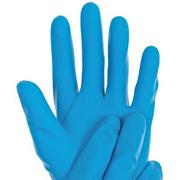 Rękawiczki jednorazowe - Rękawiczki lateksowe FRANZ MENSCH Satin Blue 259263 (rozmiar L) - miniaturka - grafika 1