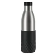 Butelki termiczne - Butelka termiczna TEFAL Bludrop N3111110 700 ml Srebrno-czarny - miniaturka - grafika 1