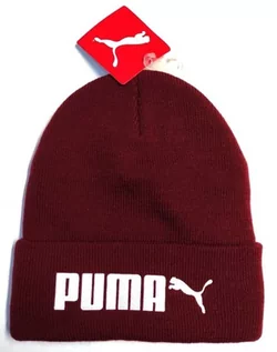 Czapki damskie - Czapka zimowa PUMA Essential No. 2 Beanie bordo 022887-08 - grafika 1