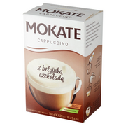 Cappuccino i kawy smakowe - Mokate - Cappucino z belgijską czekoladą - miniaturka - grafika 1