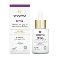 Olejki do ciała i włosów - Sesderma Retisil Intensive Pro-aging, olejek przeciwstarzeniowy, 30 ml - miniaturka - grafika 1