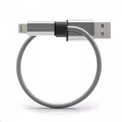 Kable USB - Fuse Chicken Armour Loop - stalowy kabel Lightning z funkcją breloka - miniaturka - grafika 1