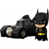 Figurki dla dzieci - FIGURA COSBABY BATMAN WITH BATMOBILE BATMAN 1989 10CM - miniaturka - grafika 1