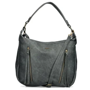 Rieker H1016-54 GREEN torebka damska khaki - Torebki damskie - miniaturka - grafika 1