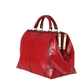 Walizki - Kufer podróżny KATANA naturalna skóra licowa bordo Torba podróżna - miniaturka - grafika 1