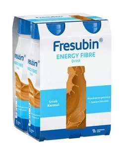 Fresubin Energy Fibre Drink o smaku karmelowym 4 x 200 ml (nowa formuła) - Żywienie medyczne - miniaturka - grafika 1