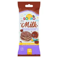 Batoniki - Sonko Kids Wafle ryżowo-kukurydziane w czekoladzie mlecznej 65 g (4 sztuki) - miniaturka - grafika 1