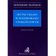 Prawo - Skutki układu w postępowaniu upadłościowym - Szuster Łukasz - miniaturka - grafika 1