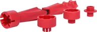 Deski sedesowe - KS Tools Klucz montażowy do  123.0035 deska sedesowa WC-zestaw, 4-częściowy 4042146710616 - miniaturka - grafika 1