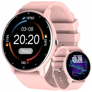 SMARTWATCH DAMSKI MENU PL CIŚNIENIE SMS BOX GRAWER SPORTOWY - Smartwatch - miniaturka - grafika 1