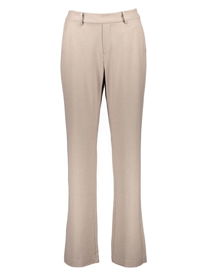 Vero Moda Spodnie w kolorze beżowym