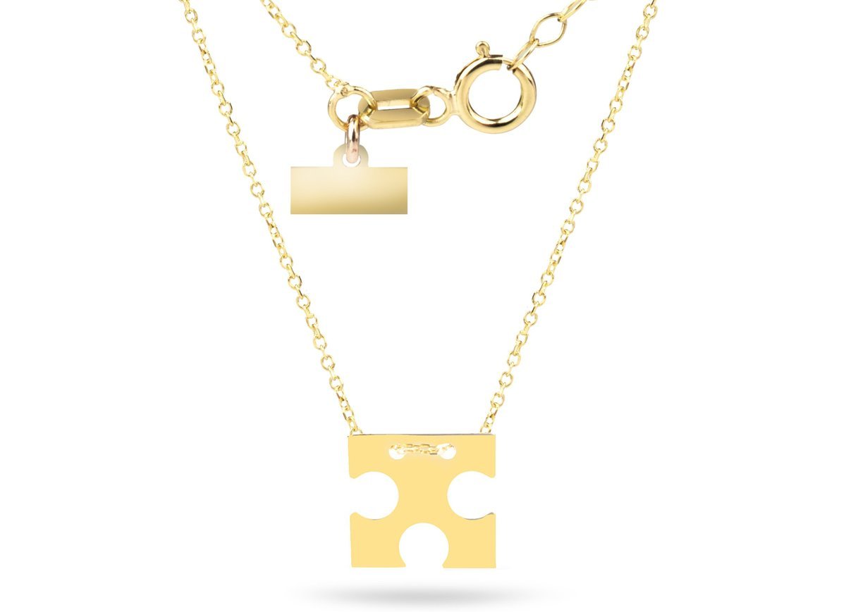 ZŁOTY NASZYJNIK GWIAZD 333 PUZZEL CELEBRYTKA