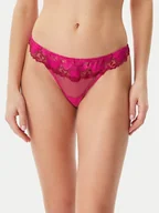 Majtki damskie - Guess Stringi O5GE09 KCQ80 Różowy - miniaturka - grafika 1