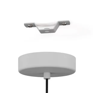 Żyrandol Contrisa szary 1-punktowy, Ø 52 cm - Lampy sufitowe - miniaturka - grafika 3