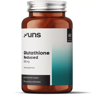 UNS Glutathione Reduced 500mg 60vegcaps - Witaminy i minerały dla sportowców - miniaturka - grafika 1