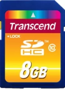 Karta TRANSCEND SDHC 8GB - Karty pamięci - miniaturka - grafika 1