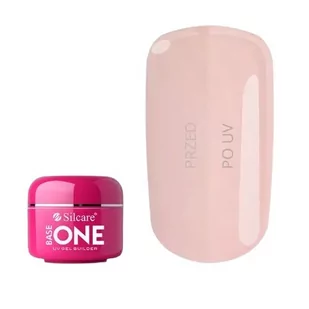 SILCARE Base One UV Gel Builder Żel Budujący Do Paznokci Dark French Pink 50g - Żele do paznokci - miniaturka - grafika 1
