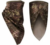 Apaszki i szaliki damskie - Mil-Tec Chusta wielofunkcyjna SCARF maska komin 48x23 Mesh Mandra Woodland - miniaturka - grafika 1