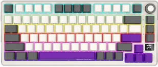 LORGAR KBP7075W, Wireless 75% Mechanical Gaming Keyboard Pro, Beige, EN layout - Klawiatury - miniaturka - grafika 1