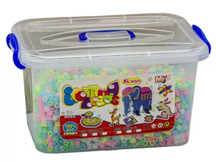 Prasowanka, Koraliki Do Prasowania, Wersja XXL, Zestaw 6000 El Świecące W Ciemności - Prace ręczne dla dzieci - miniaturka - grafika 4