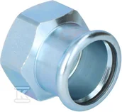 Łączniki, trójniki, kształtki - Złączka GW Steel - 35 Rp1" - miniaturka - grafika 1