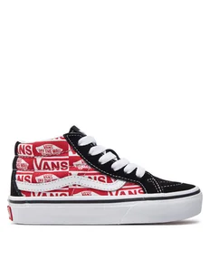 Vans Tenisówki Sk8-Mid Reissue VN000BVPBRR1 Czarny - Buty dla chłopców - miniaturka - grafika 1