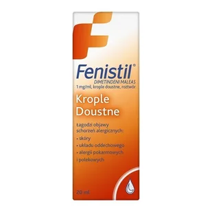 Novartis Fenistil 20 ml - Problemy skórne - miniaturka - grafika 1
