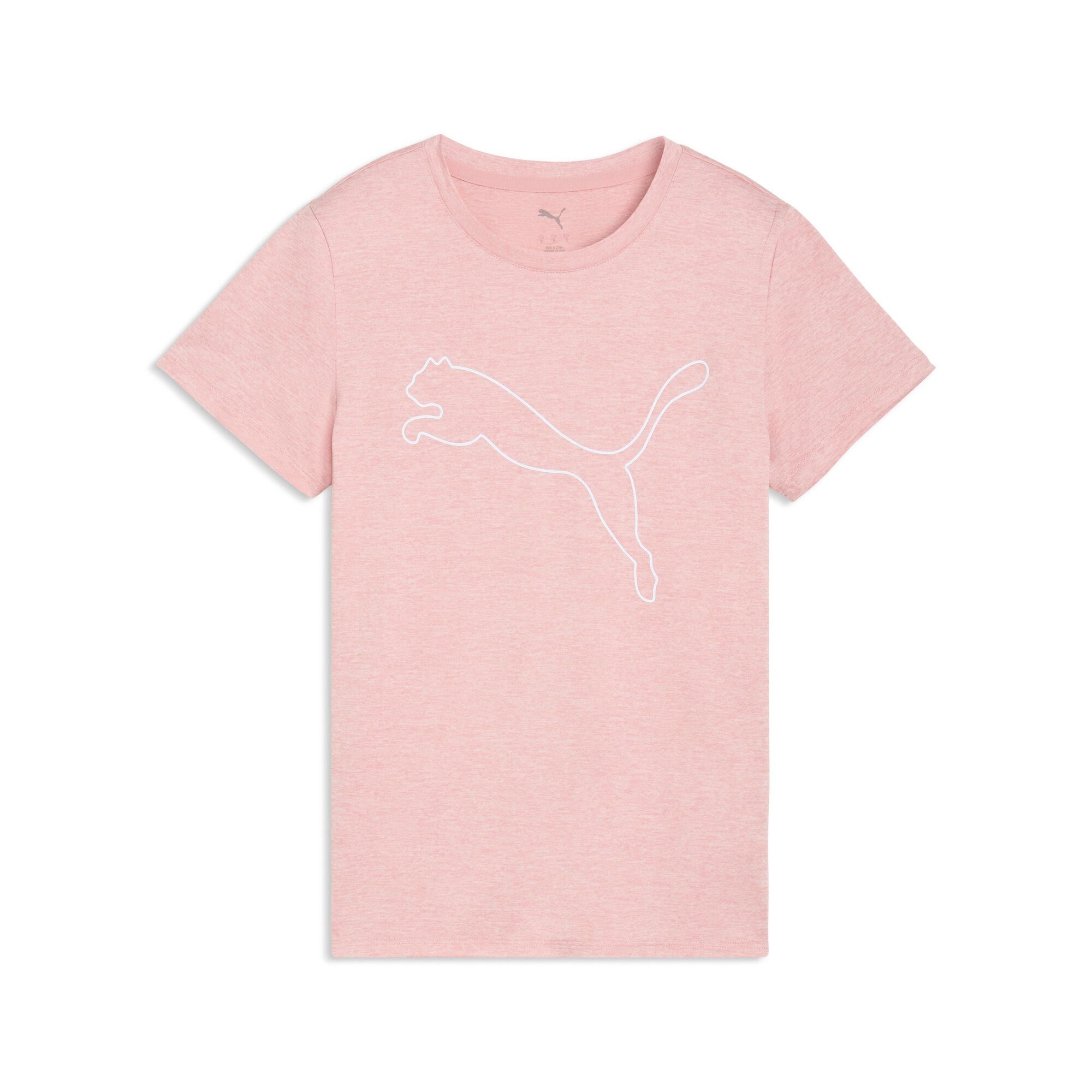 Koszulka damska Puma TAD ESSENTIAL W Heather Tee Rosy Outlook Heather M