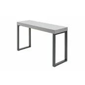 Biurka - Invicta Interior INVICTA biurko GREY DESK 120x40 szare - płyta MDF, metal 40863 - miniaturka - grafika 1