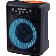 Głośniki przenośne - Głośnik mobilny DEFENDER Funky Radio FM Czarny - miniaturka - grafika 1