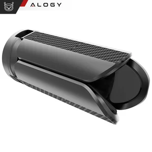 Uchwyt mini statyw na telefon aparat stojak podstawka regulowany obrotowy 360 Tripod selfie do zdjęć Alogy Czarny - Selfie stick - miniaturka - grafika 12