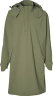 Kurtki rowerowe - Basil Ponczo przeciwdeszczowe unisex BASIL MOSSE BICYCLE RAIN PONCHO UNISEX 100% waterproof olive green Rozmiar: XL/XXL - miniaturka - grafika 1