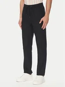 Spodnie męskie - Blend Spodnie materiałowe 20718408 Czarny Regular Fit - miniaturka - grafika 1