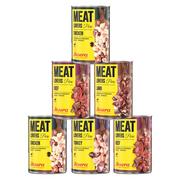 Mokra karma dla psów - Josera Meatlovers Pure, 6 x 400 g - Pakiet mieszany (4 smaki) - miniaturka - grafika 1