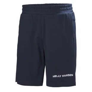 Męskie Spodenki HELLY HANSEN CORE SWEAT SHORTS 53684_597 – Granatowy - Spodenki męskie - miniaturka - grafika 1