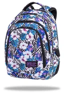 Plecaki szkolne i tornistry - CoolPack Plecak szkolny 3-komorowy Drafter Flower Zebra 726815 - miniaturka - grafika 1