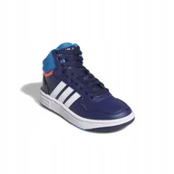Buty sportowe damskie - Adidas Buty Hoops MID 3.0 GW0400 37 1/3 - miniaturka - grafika 1