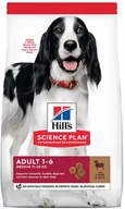 Sucha karma dla psów - Hills Science Plan 14 + 4 kg gratis! Science Plan, sucha karma dla psa, 18 kg - Adult 16 Medium, jagnięcina z ryżem - miniaturka - grafika 1