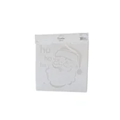 Ozdoby bożonarodzeniowe - Szablon Święty Mikołaj 28 x 28 cm - miniaturka - grafika 1