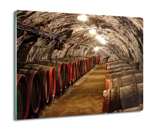 osłona do kuchenki druk Piwnica wino beczki 60x52, ArtprintCave - Deski do krojenia - miniaturka - grafika 1
